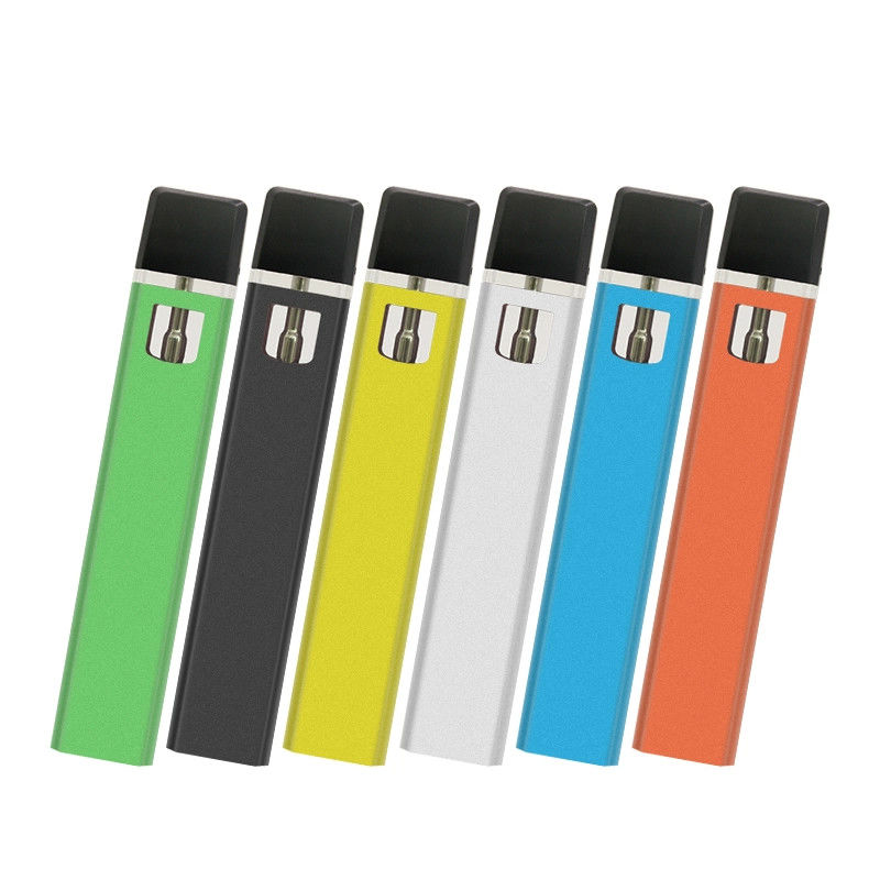 Weißes Etikett 1,0 ml Leere Delta 8 Delta 9 Isolieren HHC Einweg-Vape in großen Mengen mit LOGO