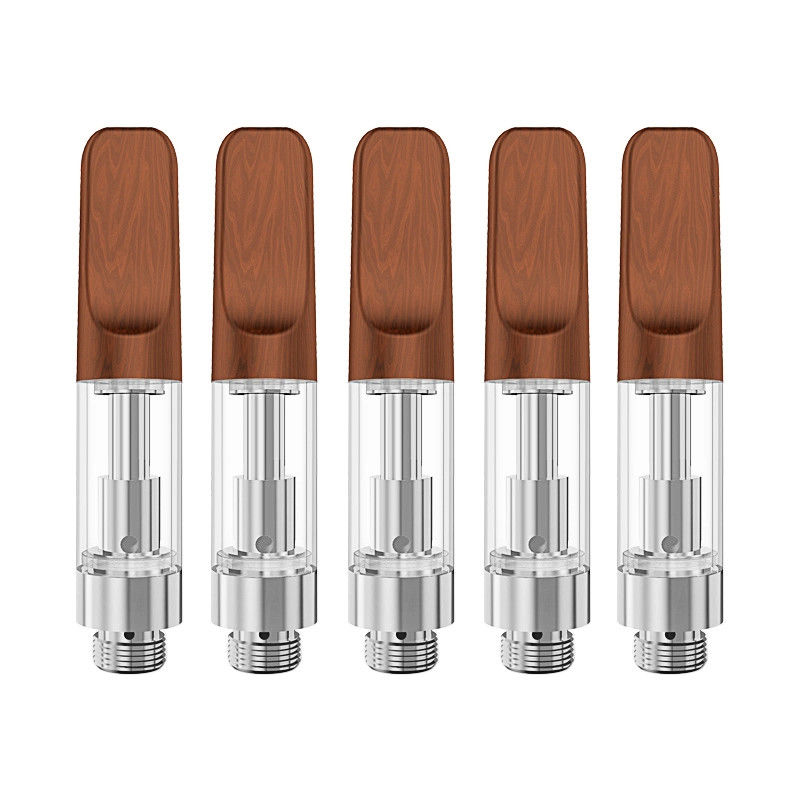 Wegwerf-CBD Patronen-hölzerne Spitzen-Patrone 1.6ohm des Aufnahmen-Schmierloch-2.0mm*4