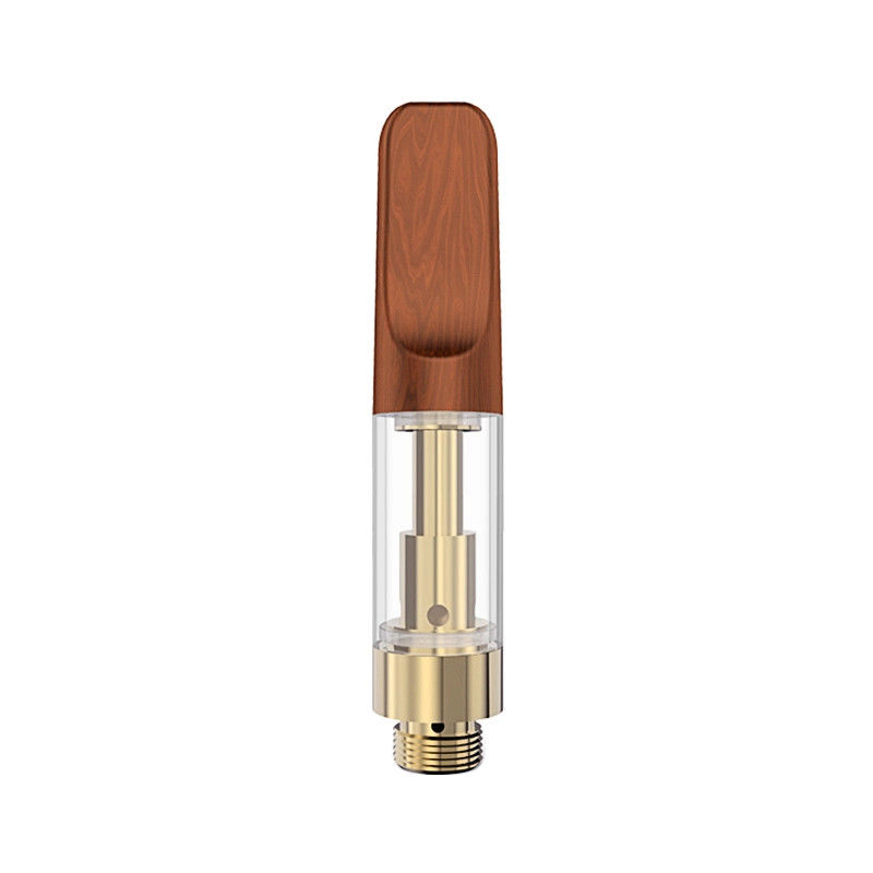 Wegwerf-CBD Patronen-hölzerne Spitzen-Patrone 1.6ohm des Aufnahmen-Schmierloch-2.0mm*4