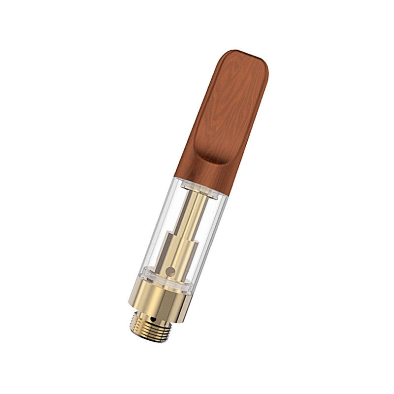 Wegwerf-CBD Patronen-hölzerne Spitzen-Patrone 1.6ohm des Aufnahmen-Schmierloch-2.0mm*4