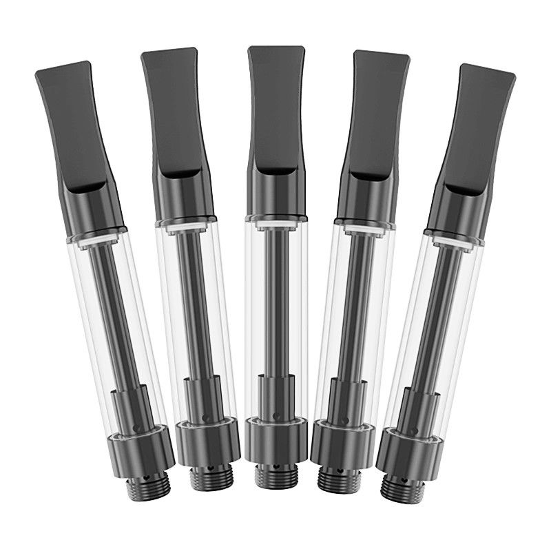 flache Spitze des Schwarz-1000mg des Delta-8 des Delta-9 HHC Live Resin Distillate Cart With