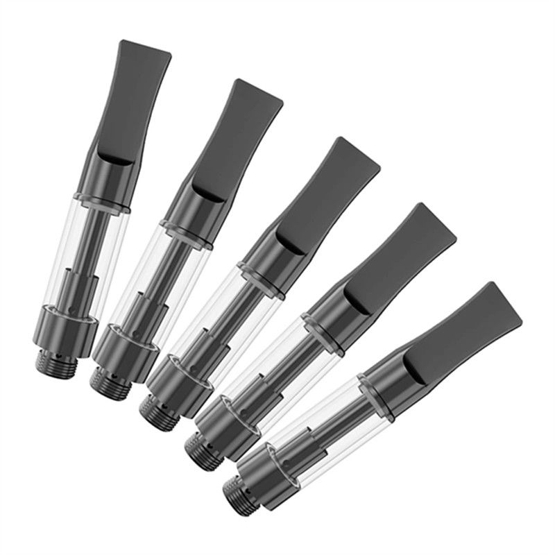 flache Spitze des Schwarz-1000mg des Delta-8 des Delta-9 HHC Live Resin Distillate Cart With