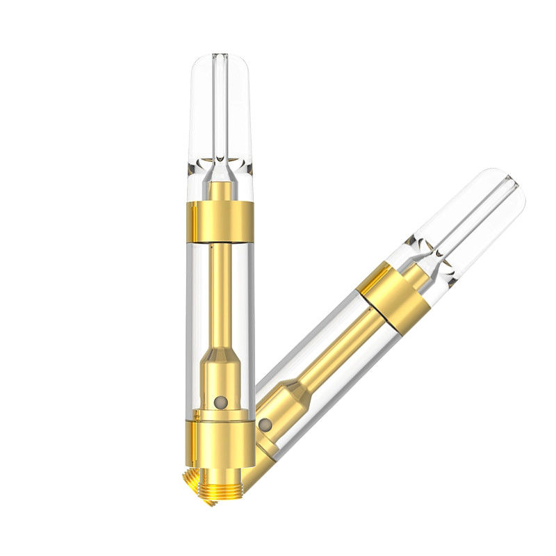 Großhandel 0,5 ml 0,8 ml 1,0 ml 510 wiederfüllbares Destillatt Delta 8 9 THC Patronen Fabrik direkt mit LOGO