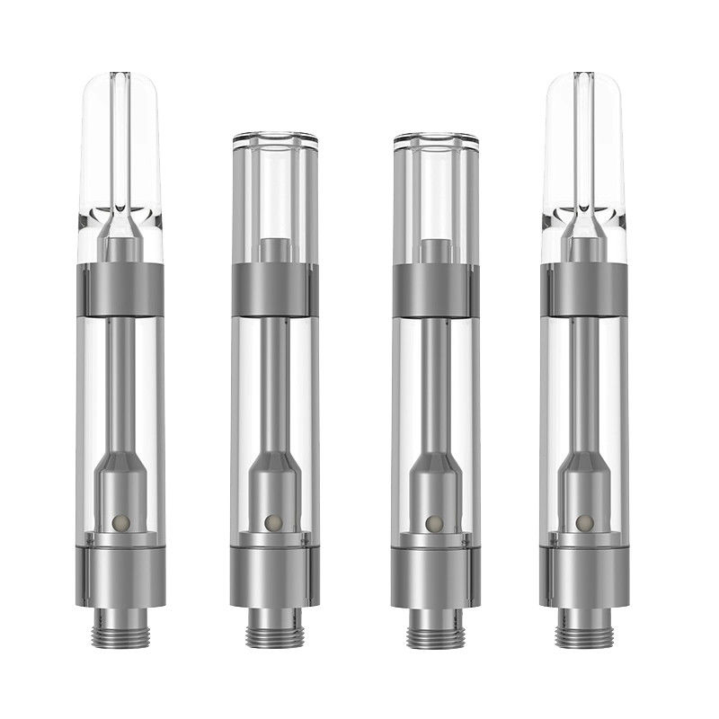 Großhandel Wegwerf-leere 510-Faden-THCP-Vapekartusche mit 0,5 0,8 1,0 ml Kapazität