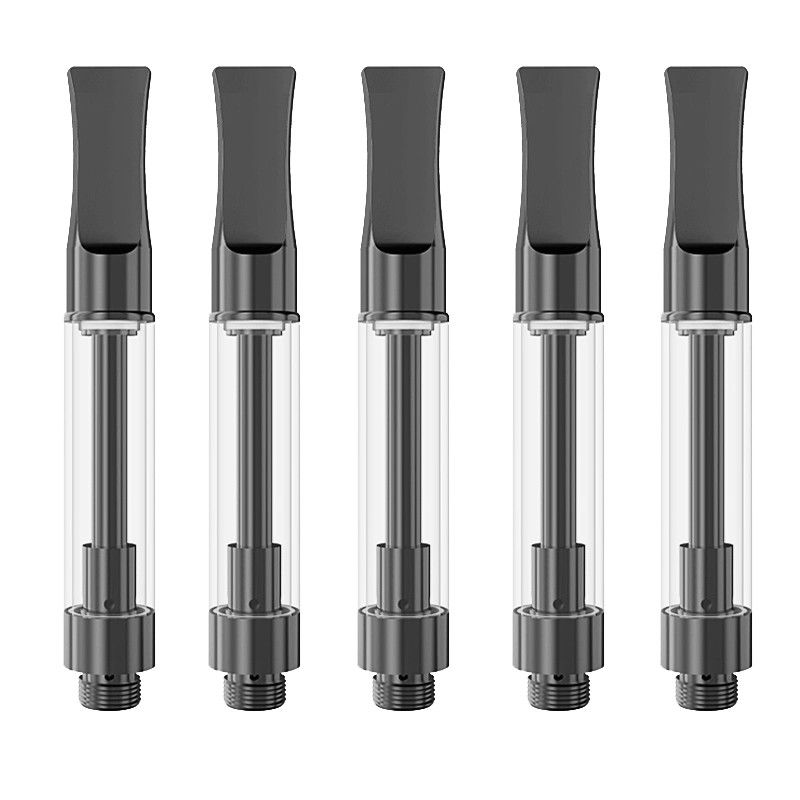 Leeres Delta 9 D8 D9 THC Live Resin Cartridge des Schwarz-1.0mL des Delta-8