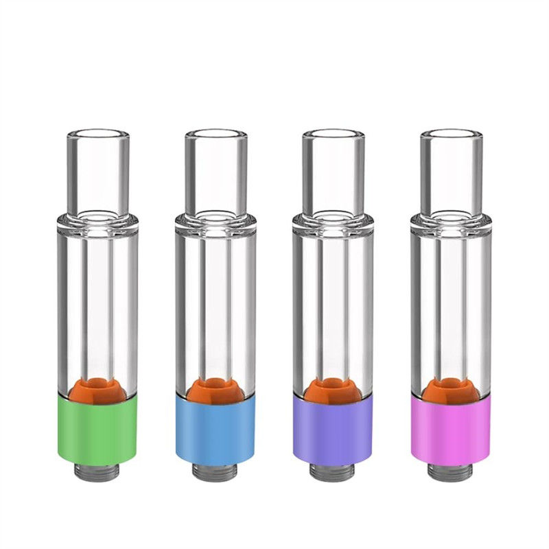 Großhandel 0,5 ml 1 ml 2 ml Vollglas-Vape-Patrone mit individueller Marke