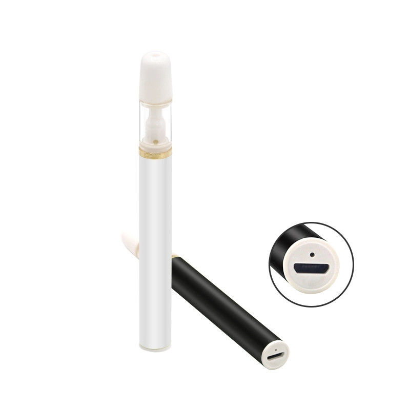 0.5 ml 1,0 ml leere runde Spitze CBD HHC Destillationsstick Vape Pen Versorgung