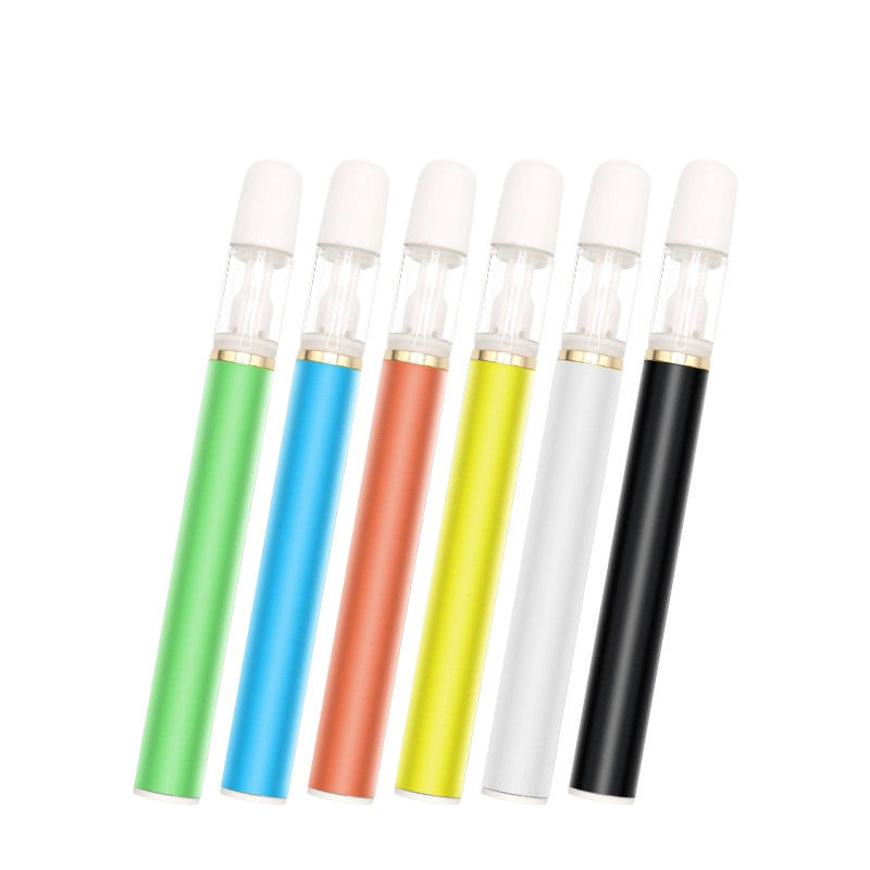 0.5 ml 1,0 ml leere runde Spitze CBD HHC Destillationsstick Vape Pen Versorgung