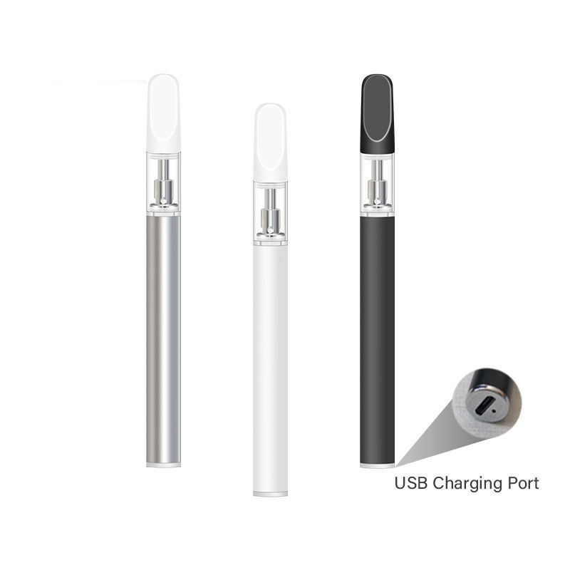 Marken 0.3ml 0.5ml 1.0ml Einweg CBD Dab Destillate Vape Pen Kit Fabrik direkt mit Keramik Spirale