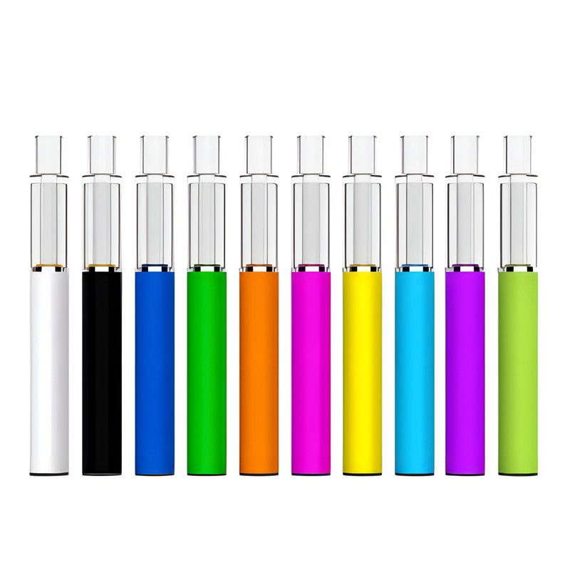 Glas CBD Vape Pen Disposable 0.5ml 1.0ml volles Soem-ODM mit kundengebundenem Logo